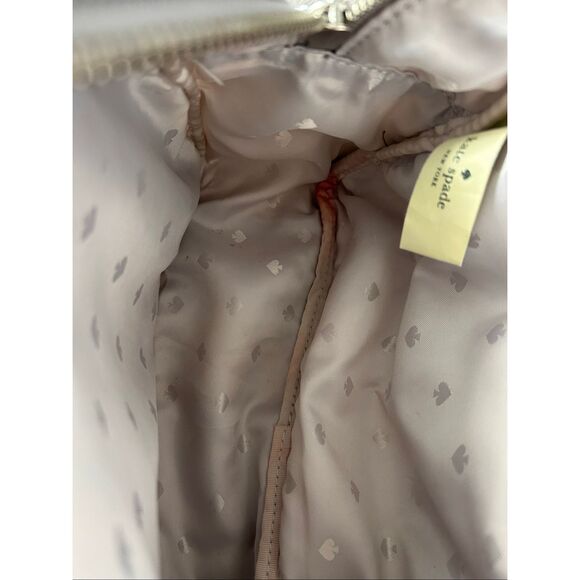 Kate Spade gray backpack small with pockets main image 5